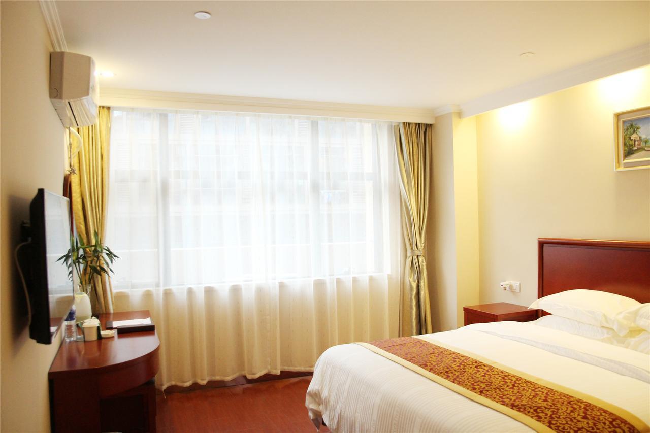 Greentree Inn Fujian Fuzhou Jinshan Wanda Pushang Avenue Business Hotel Fuzhou (Fujian) Exteriör bild