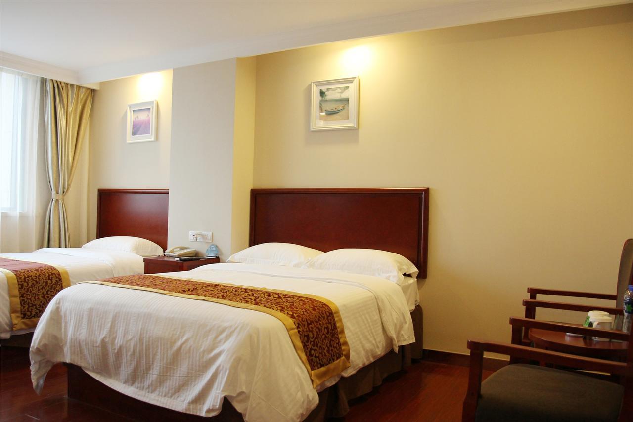Greentree Inn Fujian Fuzhou Jinshan Wanda Pushang Avenue Business Hotel Fuzhou (Fujian) Exteriör bild