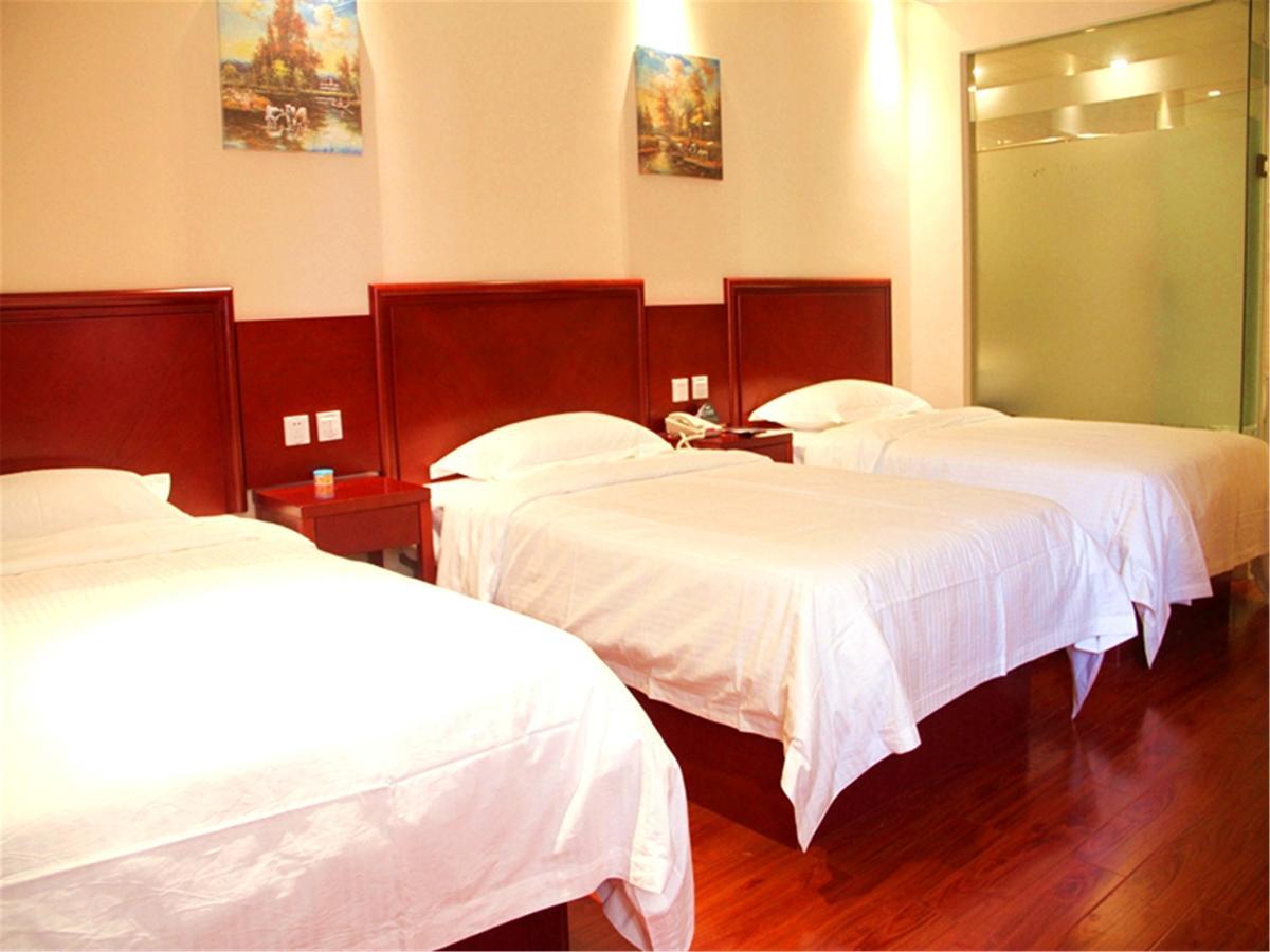 Greentree Inn Fujian Fuzhou Jinshan Wanda Pushang Avenue Business Hotel Fuzhou (Fujian) Exteriör bild