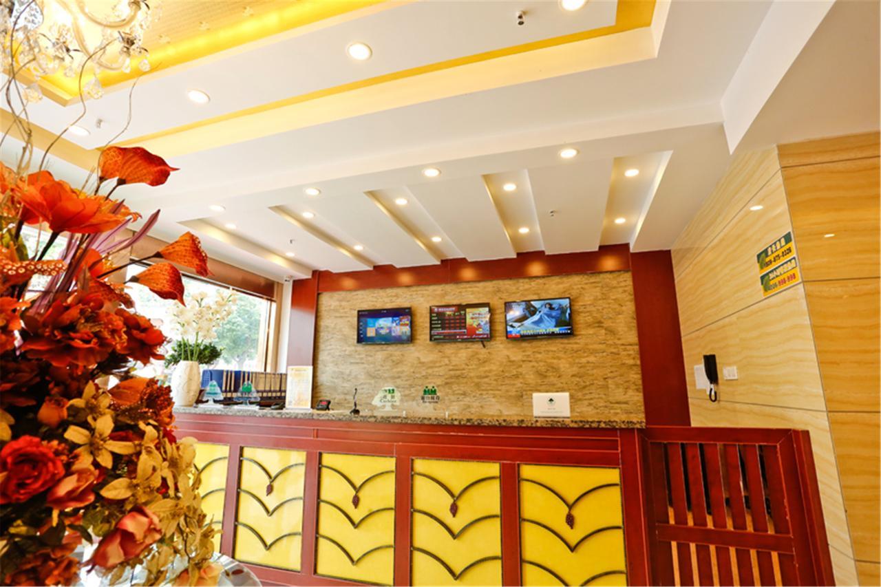 Greentree Inn Fujian Fuzhou Jinshan Wanda Pushang Avenue Business Hotel Fuzhou (Fujian) Exteriör bild
